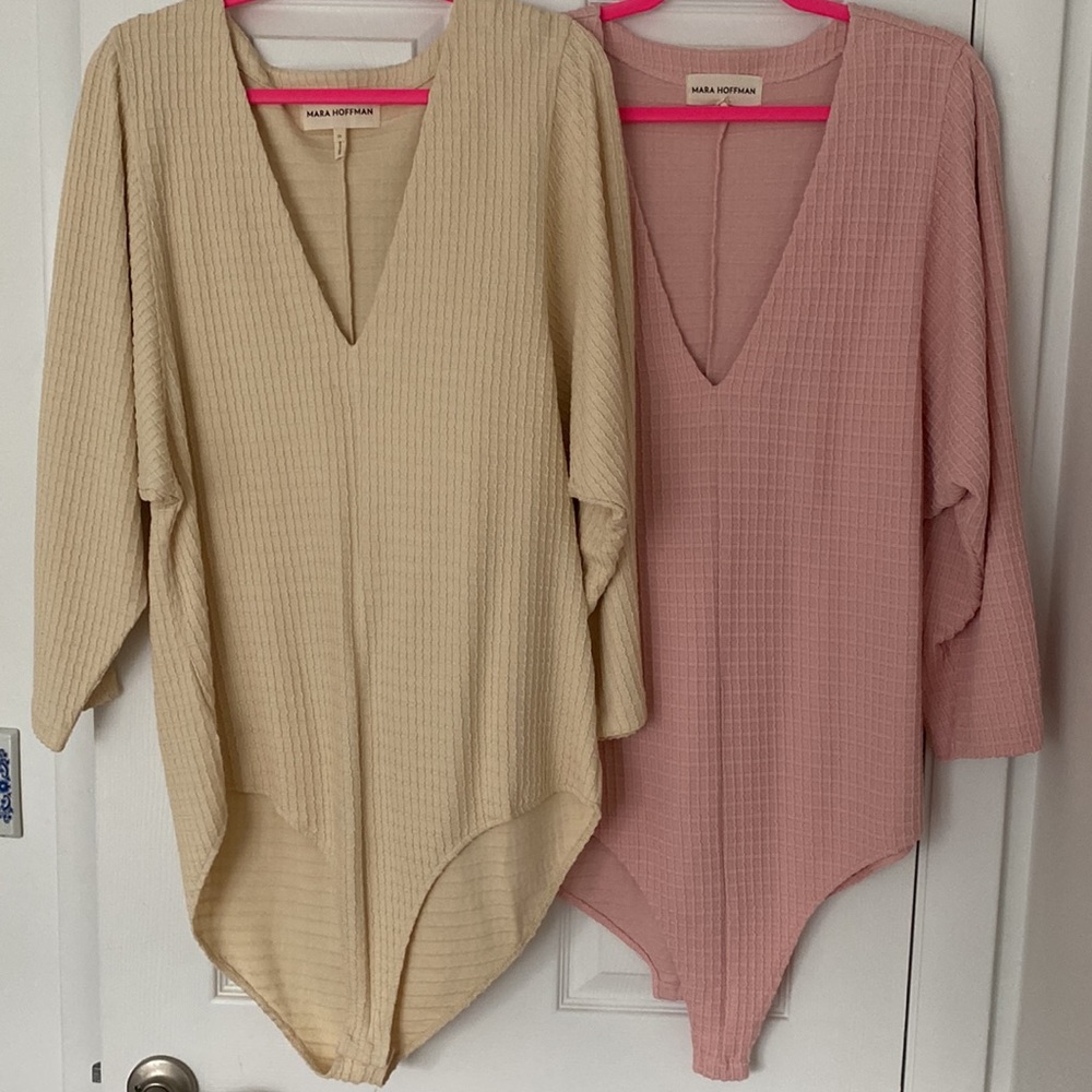 2 for 1!!! Mara Hoffman Mariana bodysuits